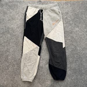 Champion Pants Mens Large Jogger Fleece Patchwork Pockets Classic Athletic